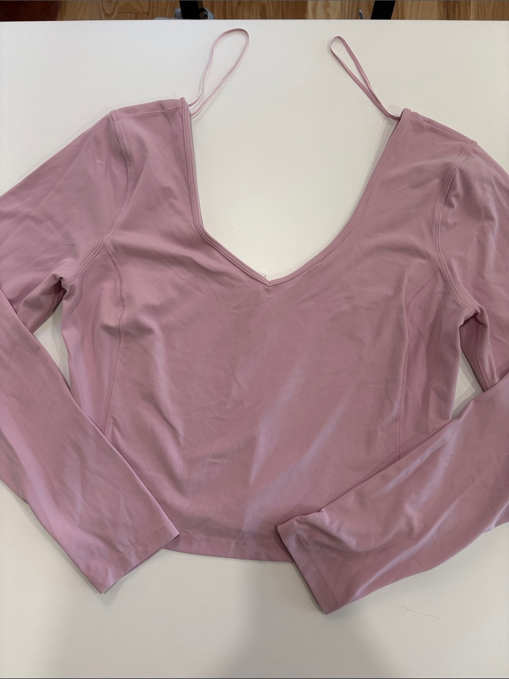 pink lululemon align long sleeve